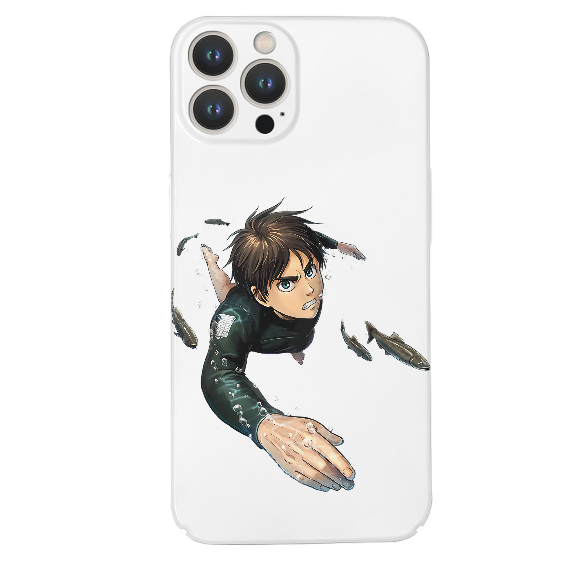 （画像用） 進撃の巨人 エレン･イェーガー Attack on Titan Eren Jäger 【iPhone 14シリーズ対応】ハードケース